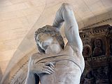 Paris Louvre Sculpture 1513-15 Michelangelo The Dying Slave Close Up